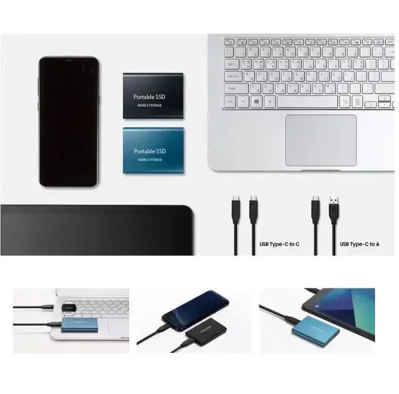 SSD Portable Compact Haute Vitesse – Stockage Externe Premium – Amtn Club