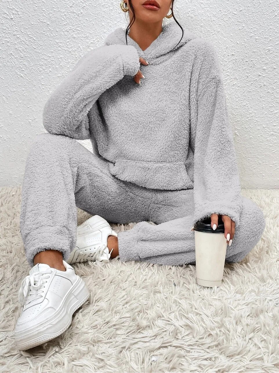 Amtn Club | Pyjama Teddy à Capuche Ultra-Confort – LuxeCuddle