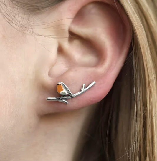 Amtn Club | Boucles d’Oreilles Verre Teinté Fait Main – LuckFeather