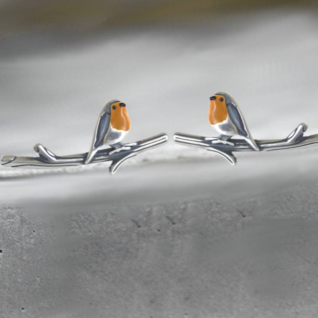 Amtn Club | Boucles d’Oreilles Verre Teinté Fait Main – LuckFeather