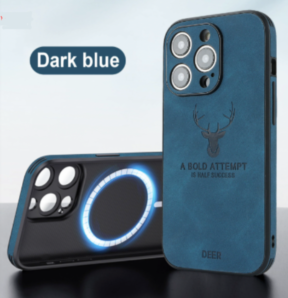 Amtn Club | Coque iPhone Luxe en Cuir de Cerf – Veltro