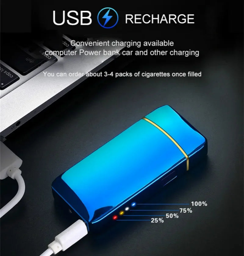 Amtn Club | Briquets Plasma Rechargeables USB Résistants au Vent