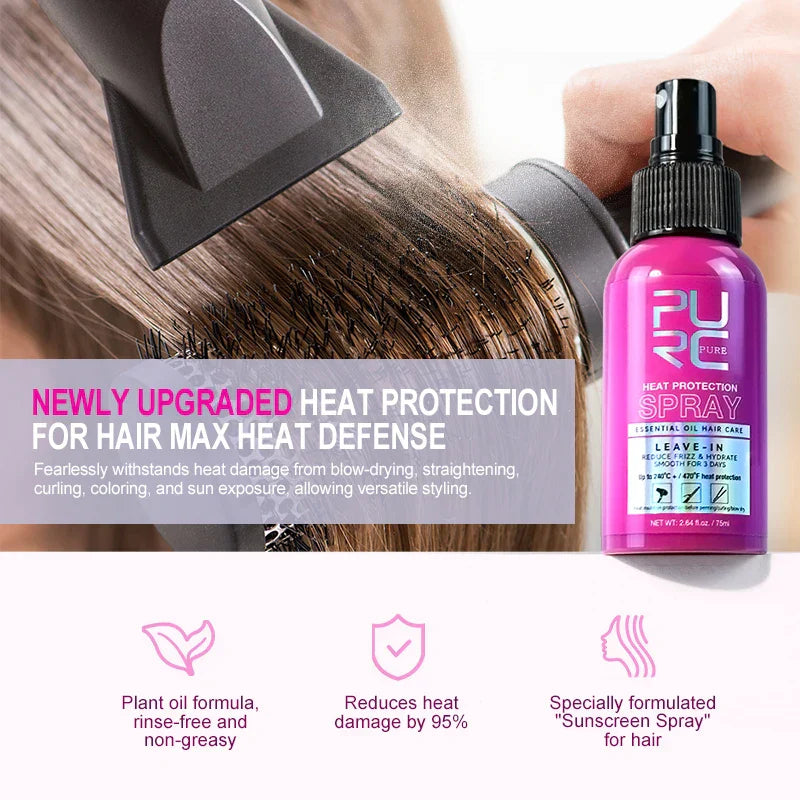 Amtn Club | Spray Protecteur Thermique Cheveux – Protection Chaleur