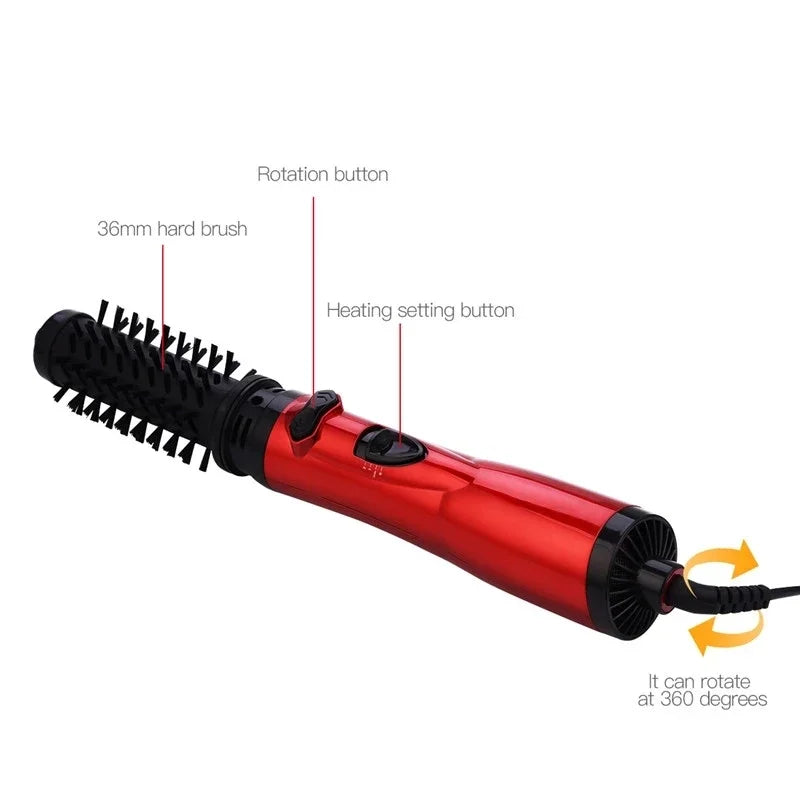 Amtn Club | Brosse Soufflante Rotative 3-en-1 Ionique – Volume & Lissage