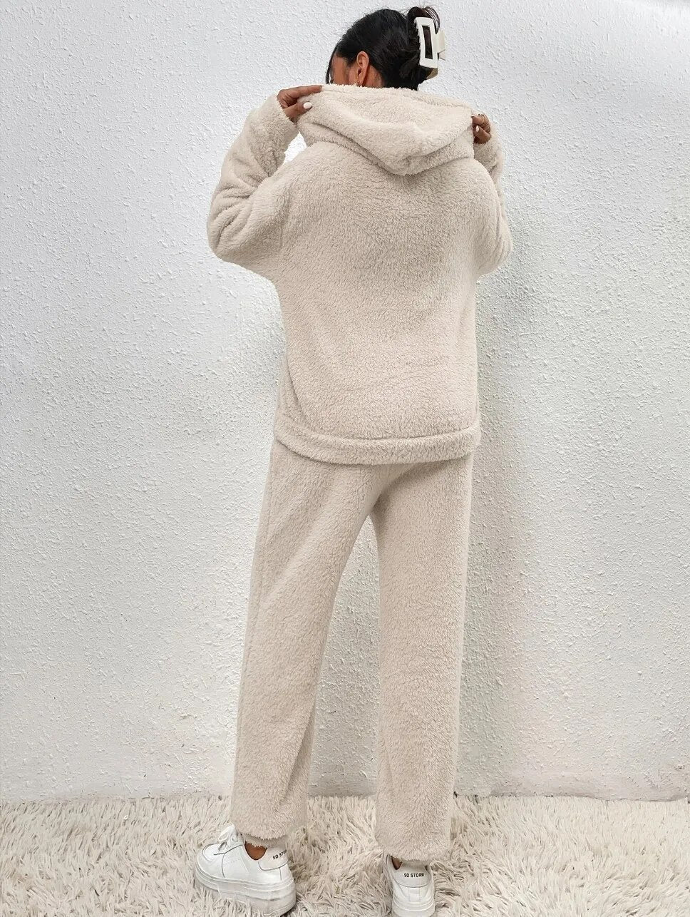 Amtn Club | Pyjama Teddy à Capuche Ultra-Confort – LuxeCuddle