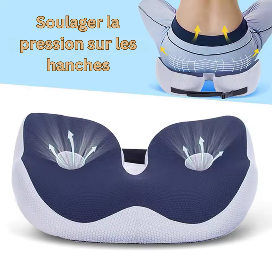 Amtn Club | Coussin Ergonomique en Mousse à Mémoire – LuxuraComfort