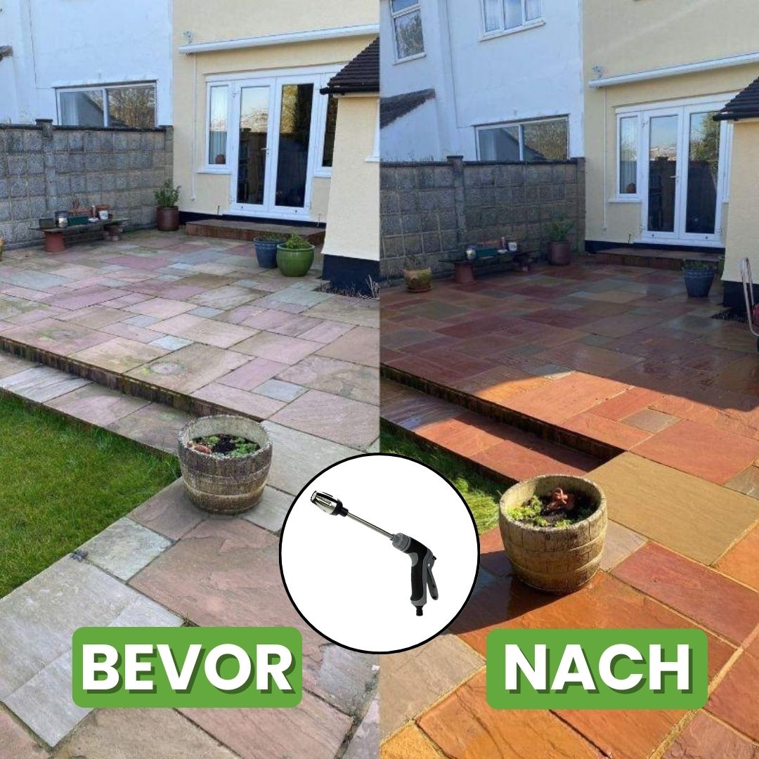Amtnclub | Turbowasher – Nettoyeur haute pression puissant pour le jardin – Offre : 1 acheté = 1 offert