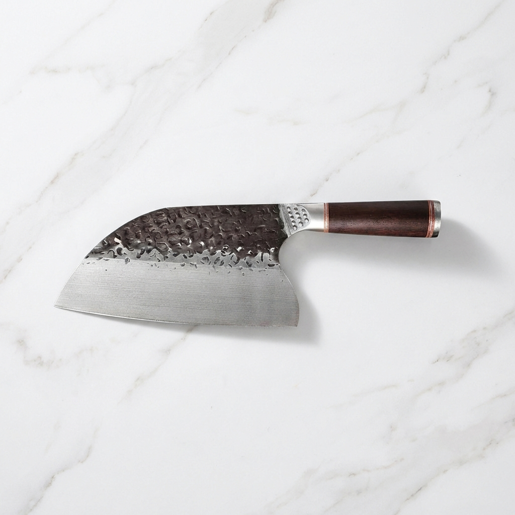Amtn Club | Tsunami Chukabocho Cleaver – Couteau Hachoir Japonais Premium en Acier Haute Performance pour Découpe de Précision