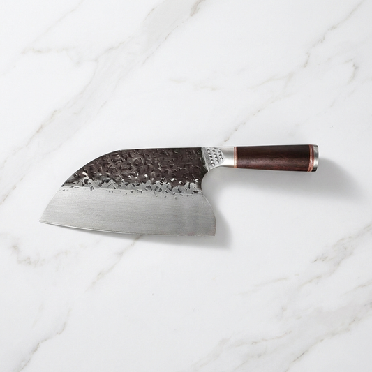Amtn Club | Tsunami Chukabocho Cleaver – Couteau Hachoir Japonais Premium en Acier Haute Performance pour Découpe de Précision