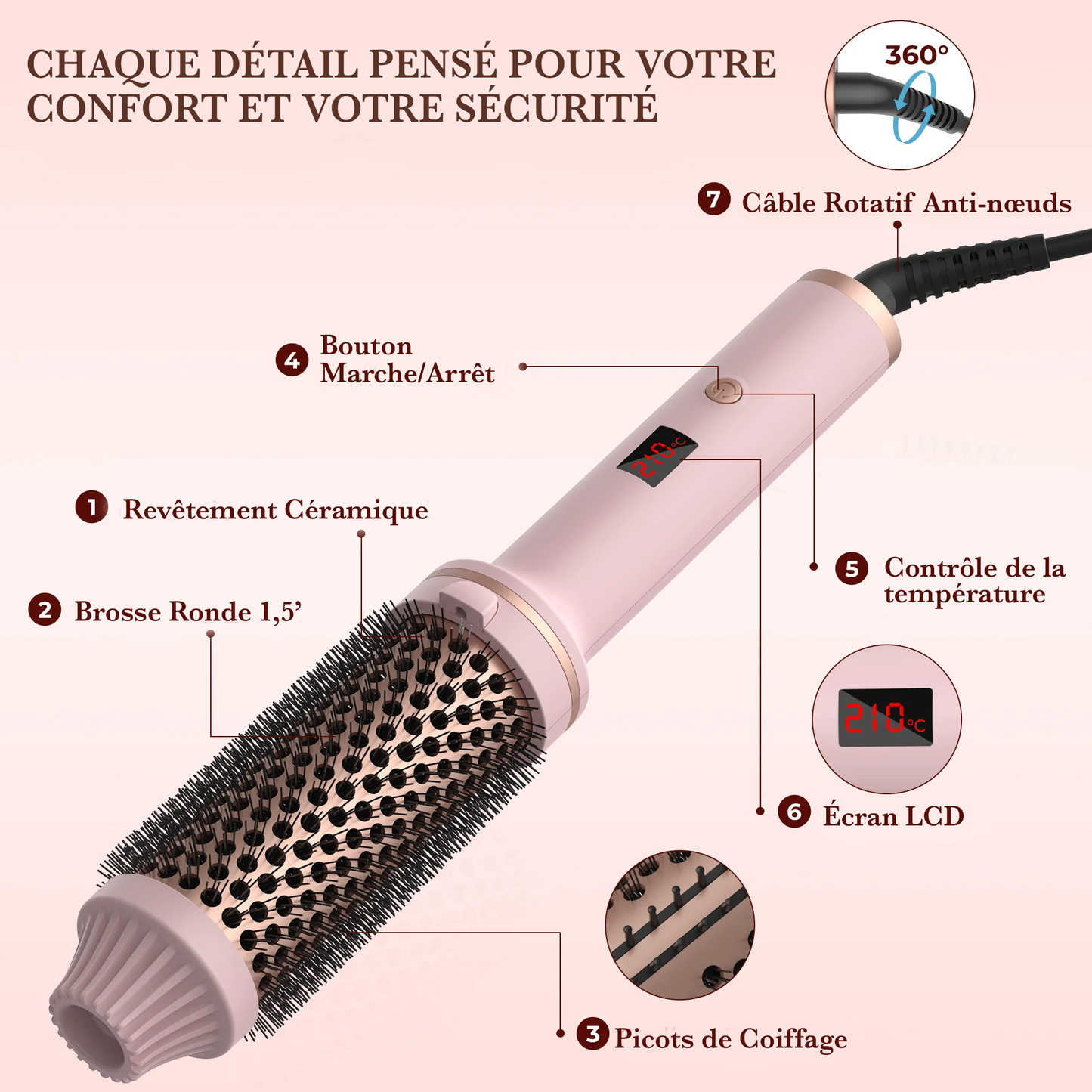 Amtn Club | Brosse Chauffante Ionique – HeatWave