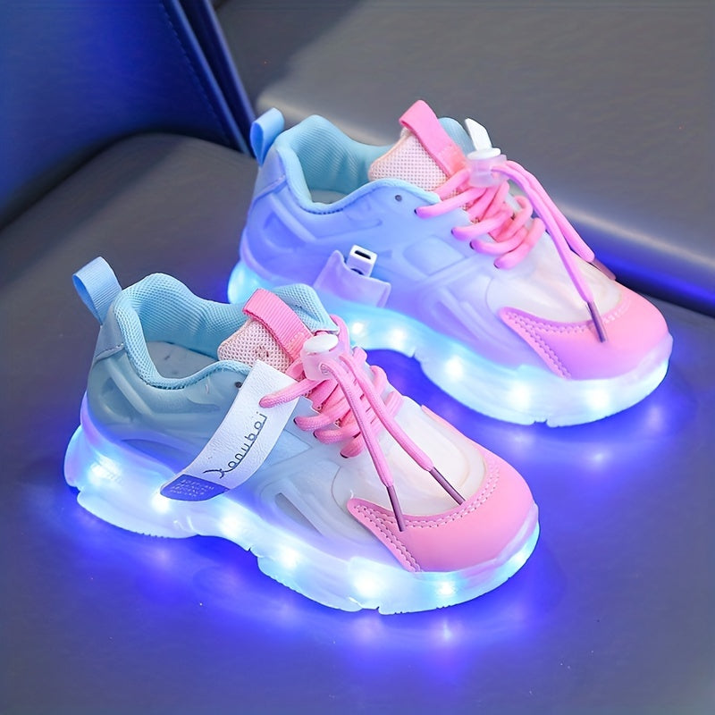 Amtn Club | Baskets Lumineuses LED pour Enfants – Colorées & Fun