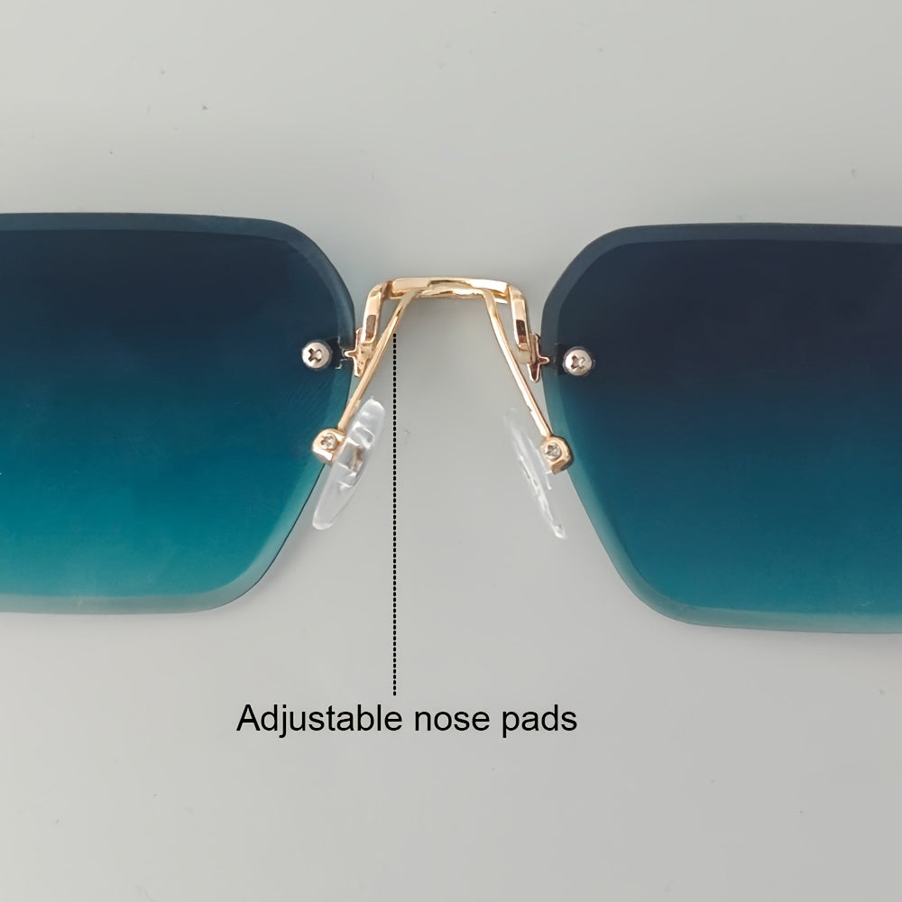 Amtn Club | Lunettes Carrées Sans Monture Homme Élégantes