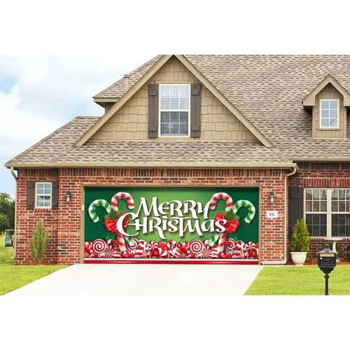 Amtn Club | Magie de Porte de Garage Festive Édition Noël – Décoration Murale et Extérieure Festive pour Ambiance de Fêtes