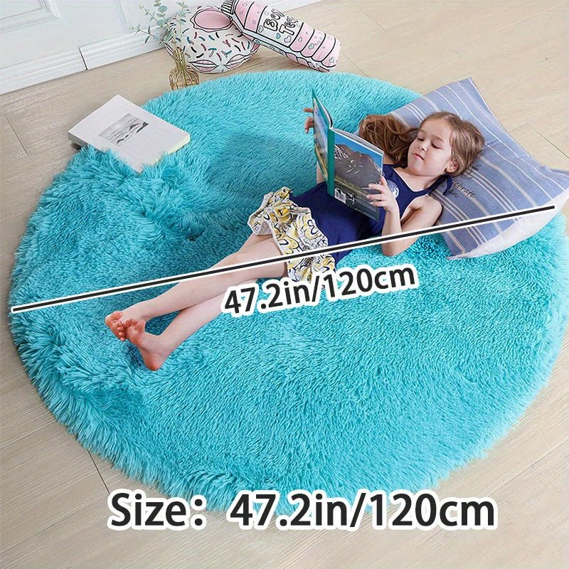 Amtn Club | Tapis Rond Fluffy Ultra Doux – Clouda
