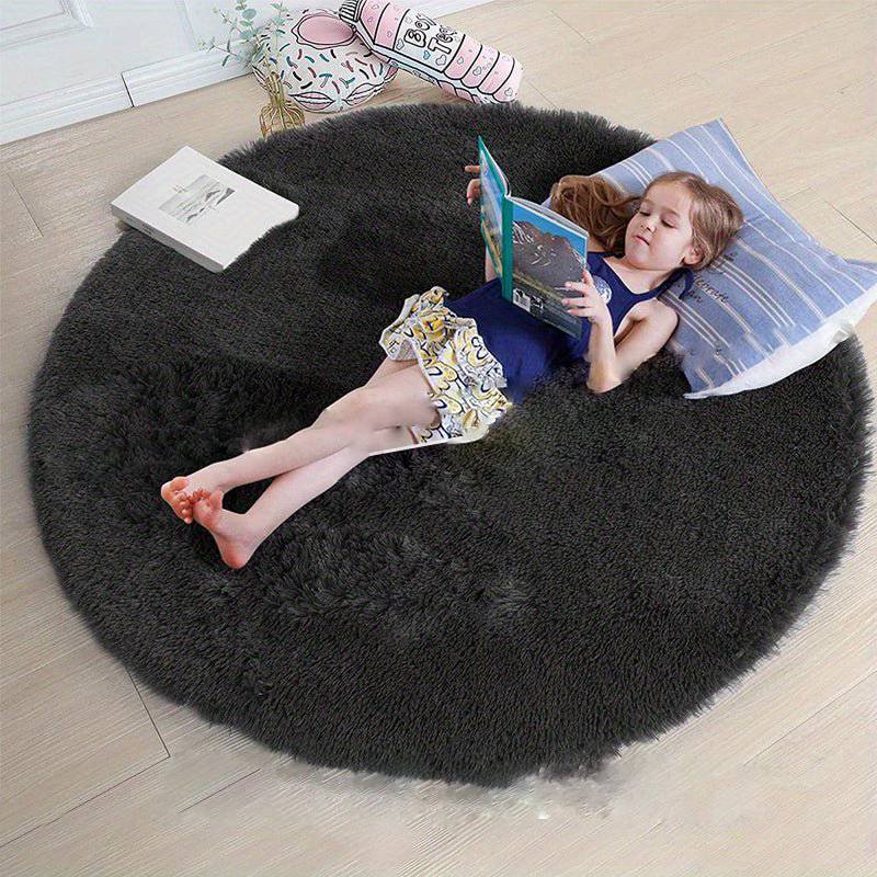 Amtn Club | Tapis Rond Fluffy Ultra Doux – Clouda