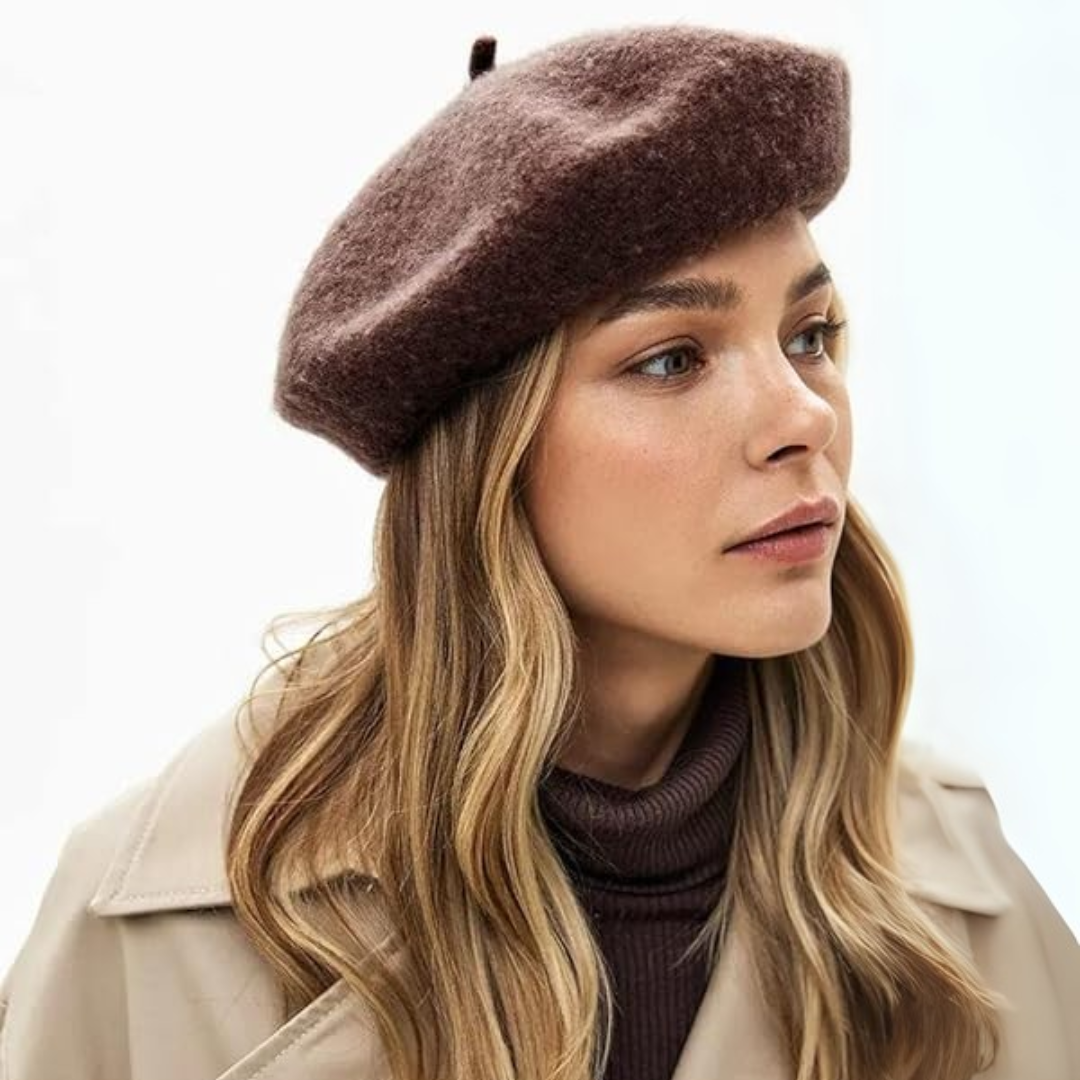 Amtn Club | Béret en laine français classique – Evelyne