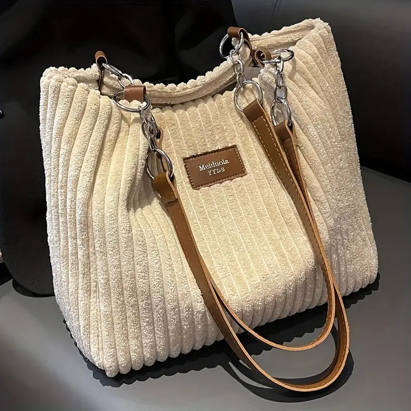 Amtn Club | Sac à Bandoulière en Velours Côtelé – Amelia