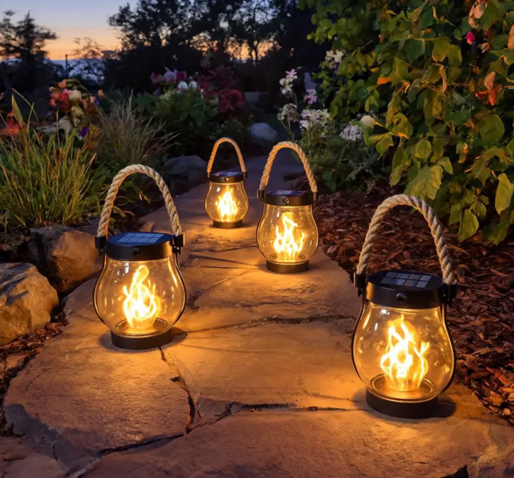 Amtnclub | BowLift | Lampe solaire Fire Seed — Une ambiance de flamme magique pour réchauffer votre espace et sublimer chaque nuit