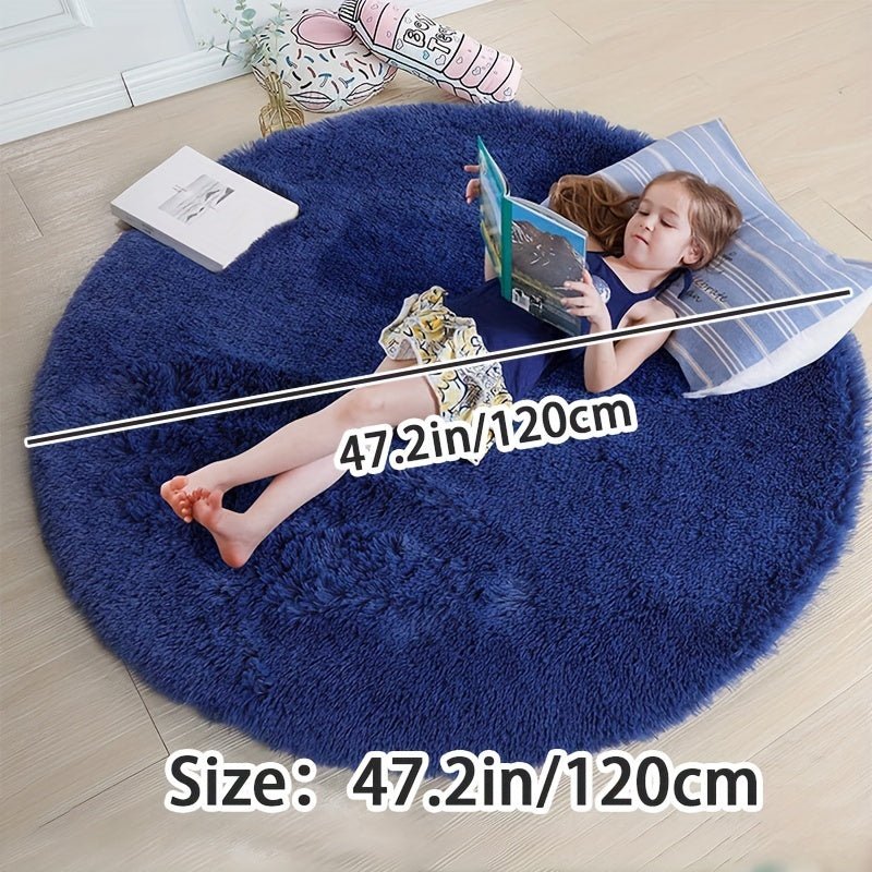 Amtn Club | Tapis Rond Fluffy Ultra Doux – Clouda