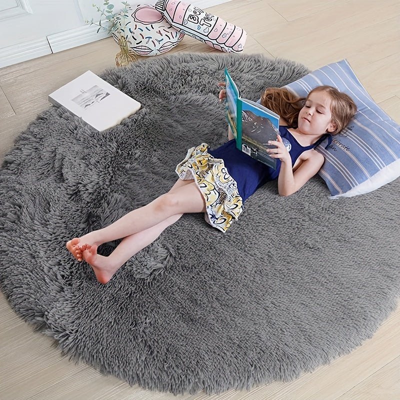 Amtn Club | Tapis Rond Fluffy Ultra Doux – Clouda