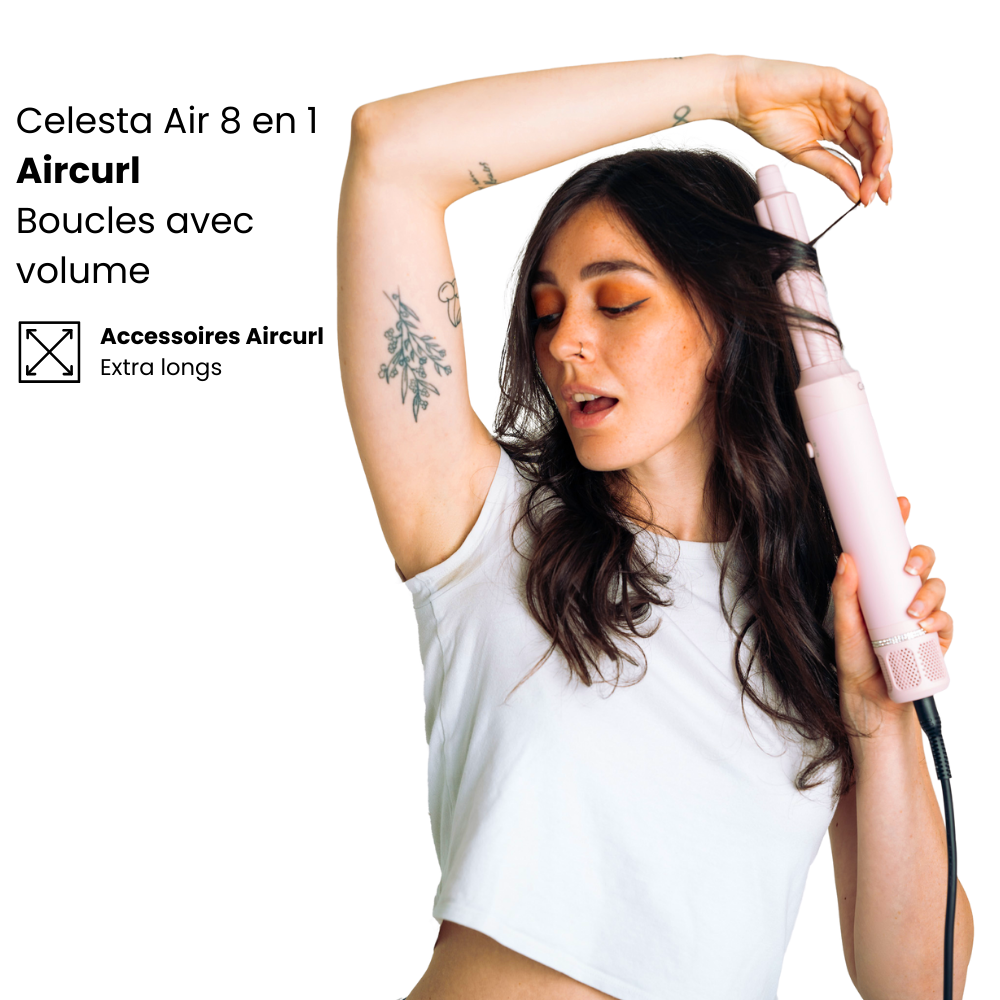 Amtn Club | Sèche-Cheveux AirStyler 8-en-1 Rose – Celesta