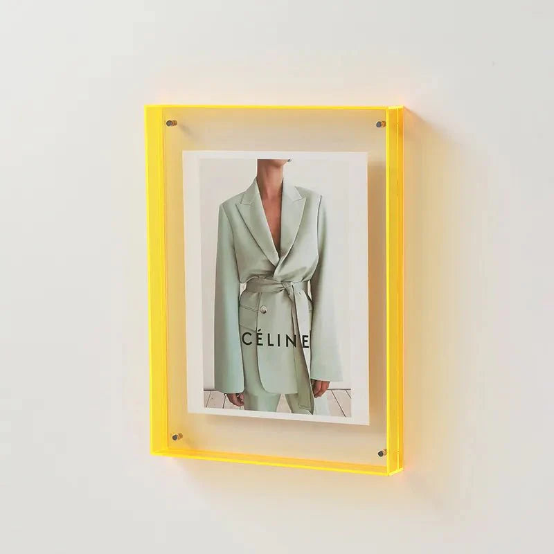 Amtn Club | Cadre Photo Transparent Coloré – FramePop