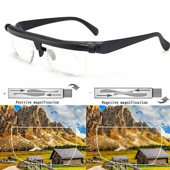 Amtn Club | Lunettes Réglables Vision de Près & de Loin – VisiFlex