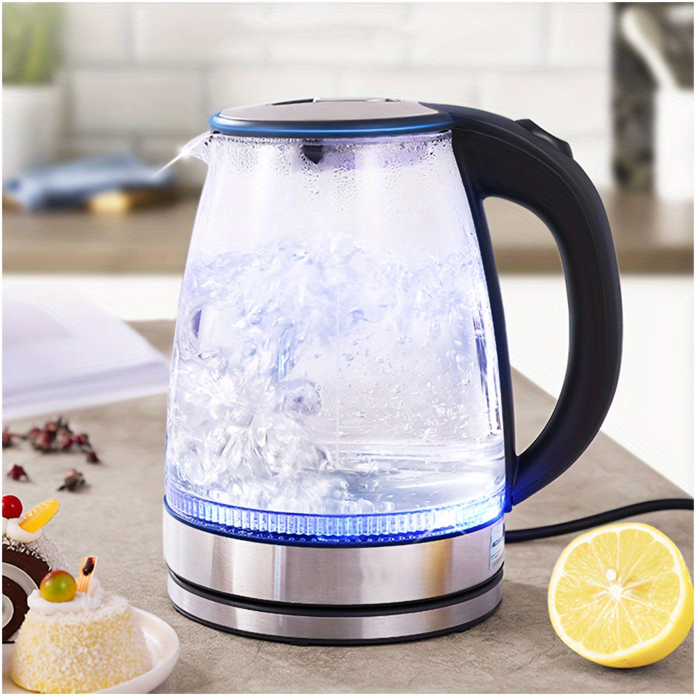 Amtn Club | Bouilloire Électrique en Verre LED 2L – AquaElegance