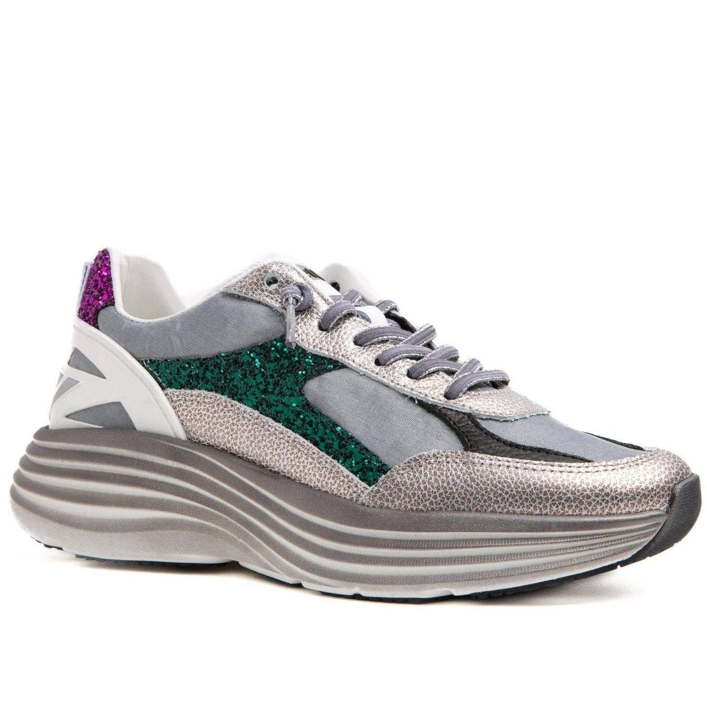 Amtnclub Cetti Frau Baskets C-1347 SRA Argent