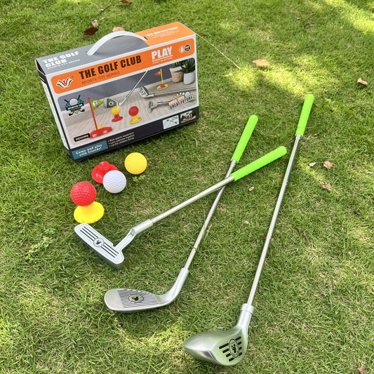 Amtn Club | Set de Golf Enfant Réglable avec Cibles d’Entraînement
