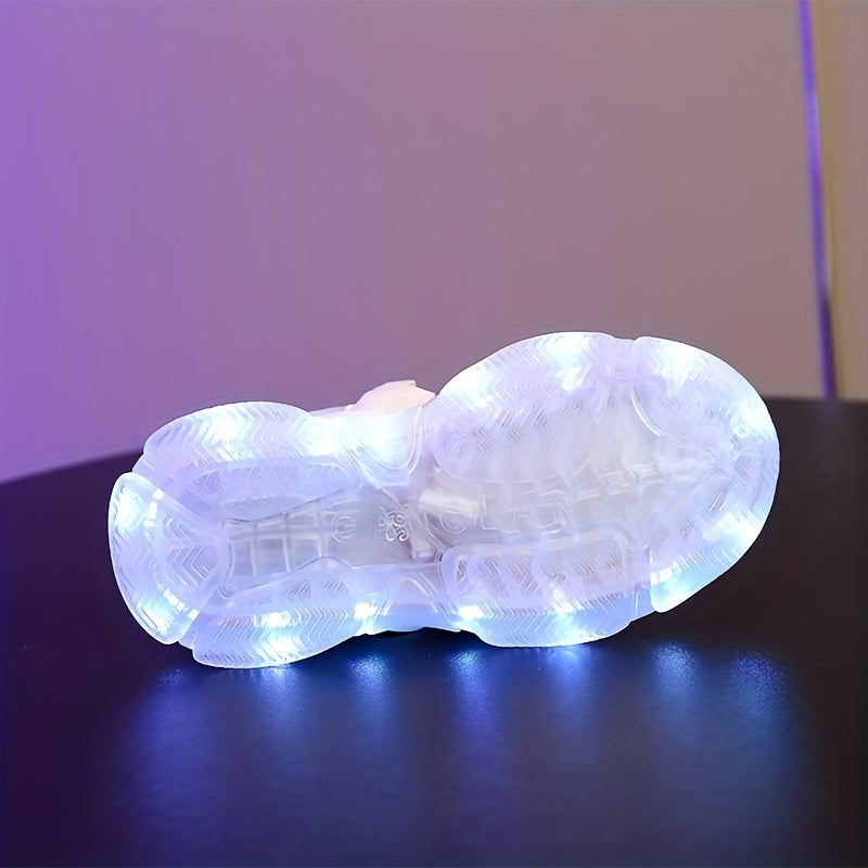 Amtn Club | Baskets Lumineuses LED pour Enfants – Colorées & Fun