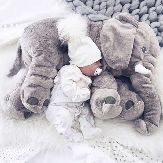 Amtn Club | Peluche Éléphant Géante Coussin Doux pour Enfants