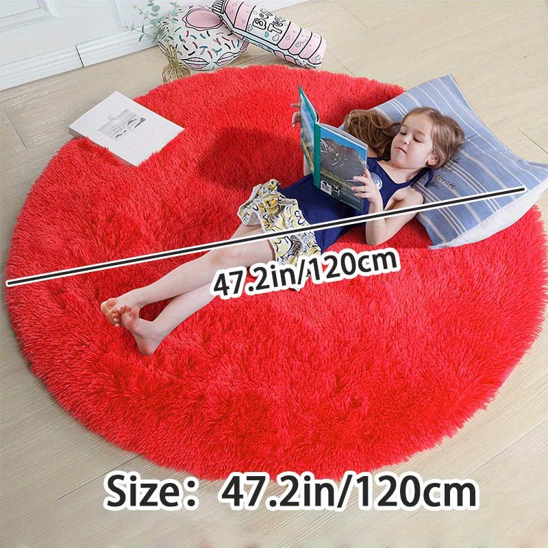Amtn Club | Tapis Rond Fluffy Ultra Doux – Clouda