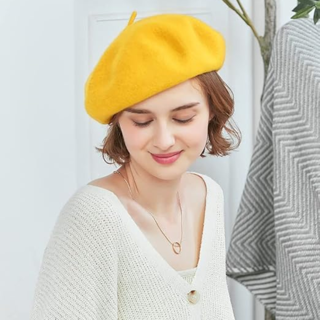 Amtn Club | Béret Français Classique en Laine – Evelyne