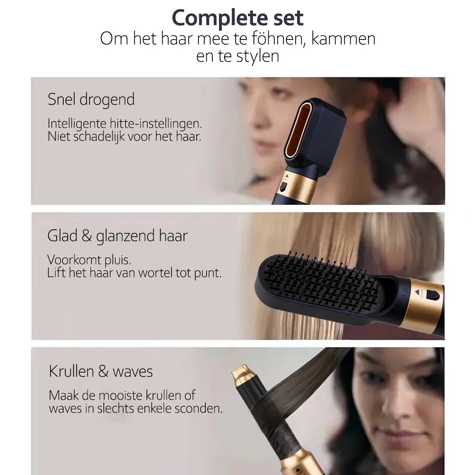 Amtn Club | Styler Capillaire 5-en-1 Ionique – AuraStyle