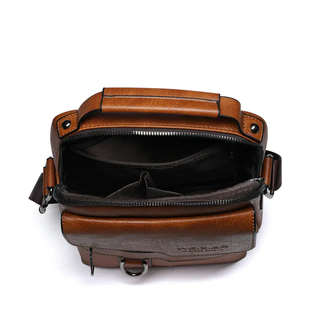Amtn Club | Sac à Bandoulière en Cuir de Luxe – Wanlana