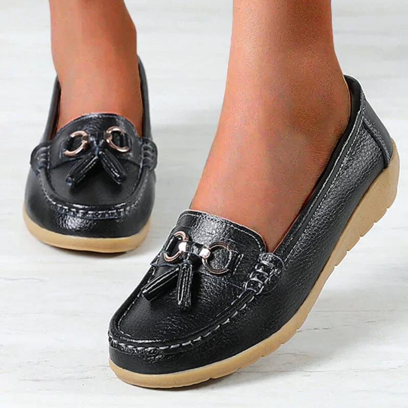 Amtn Club | Loafers Orthopédiques en Cuir Femme – Isabella