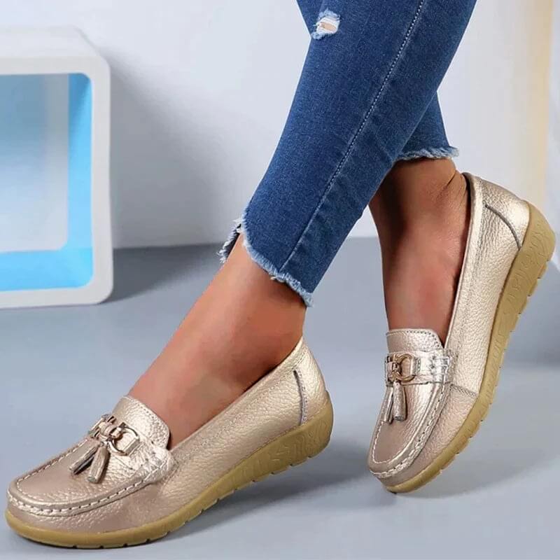Amtn Club | Loafers Orthopédiques en Cuir Femme – Isabella