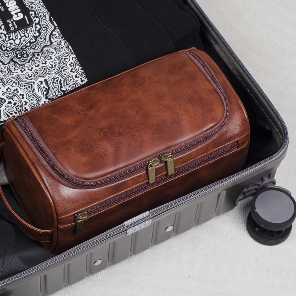 Amtn Club | Trousse de toilette de luxe pour voyage Voyago – organiseur de voyage premium compact