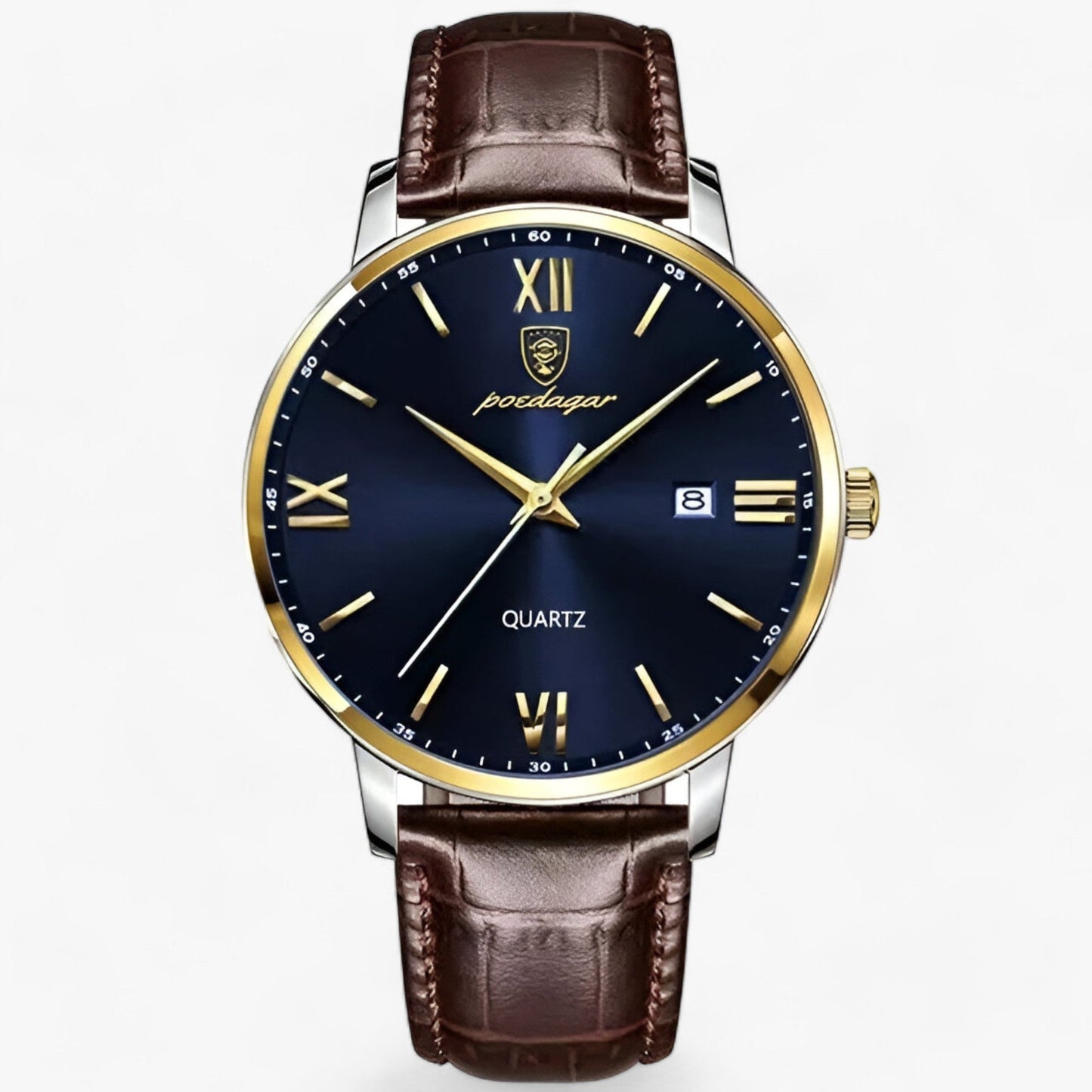 Amtn Club | Montre Homme Luxe Bracelet Cuir – Adrien