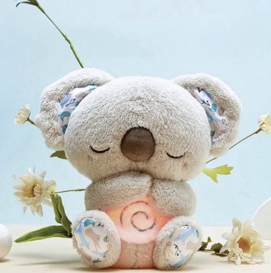 Amtn Club | Peluche Relaxante avec Respiration & Veilleuse