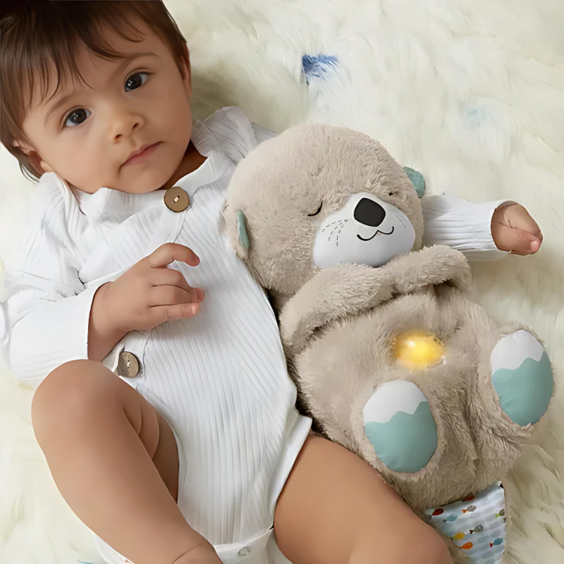 Amtn Club | Peluche Relaxante avec Respiration & Veilleuse