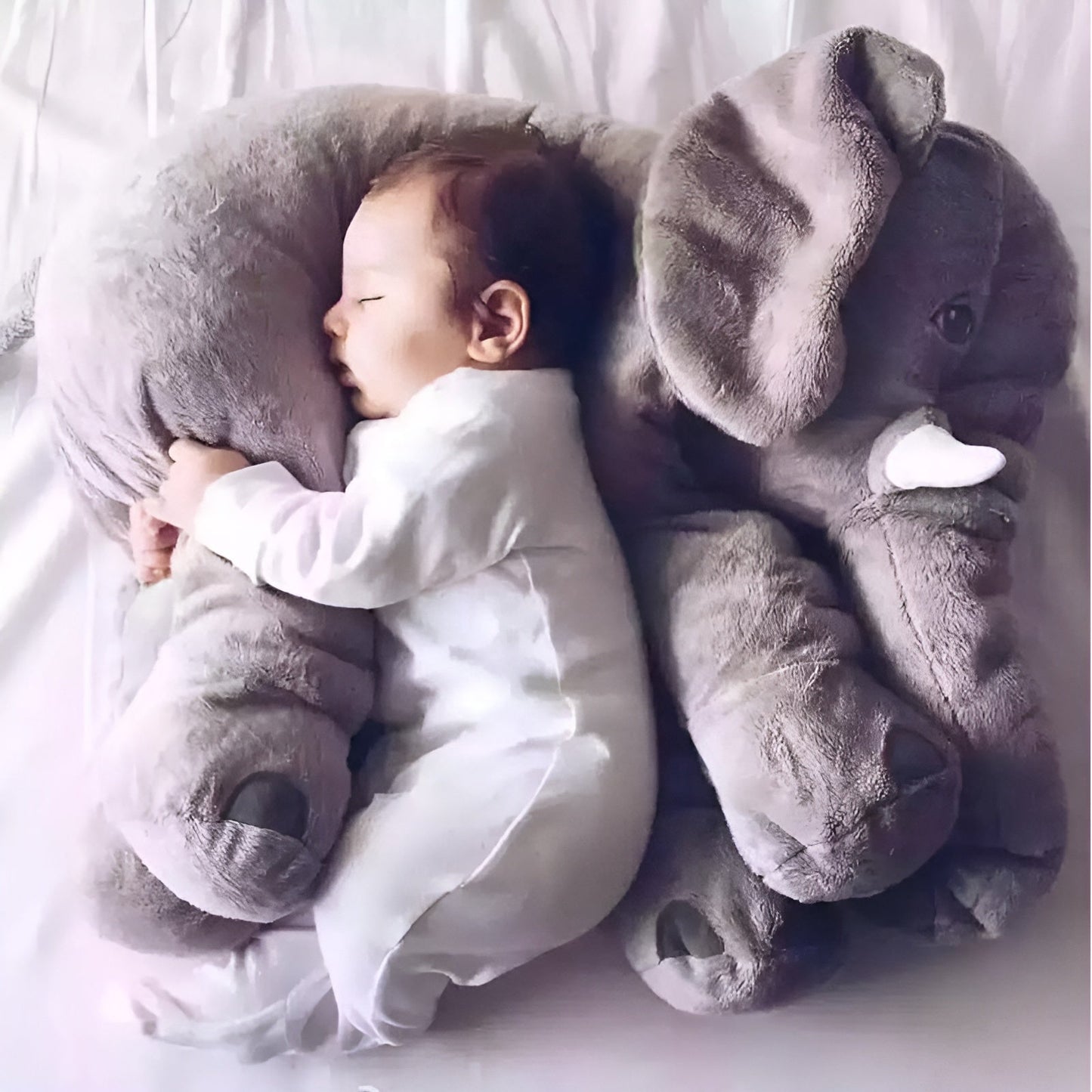 Amtn Club | Peluche Éléphant Géante Coussin Doux pour Enfants