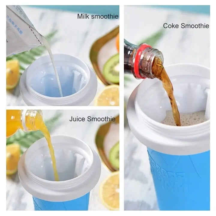 Amtn Club | FrostCup – Tasse Slushy Réutilisable pour Boissons Glacées | Gobelet Rafraîchissant pour Smoothies et Granités Maison