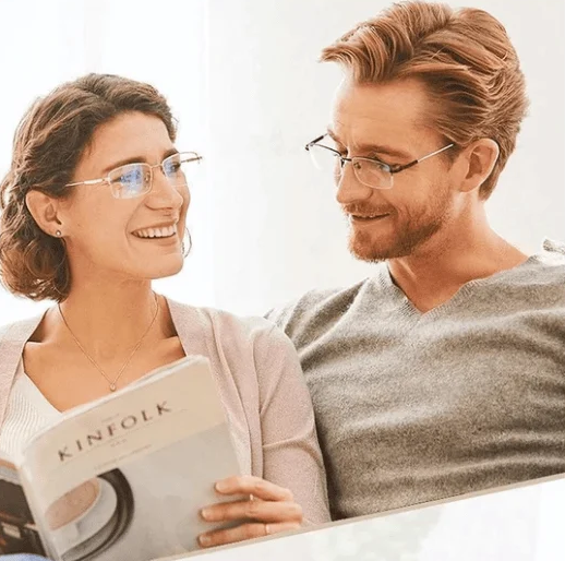 Amtn Club | Lunettes Anti Lumière Bleue pour Presbytie – Opti Clear