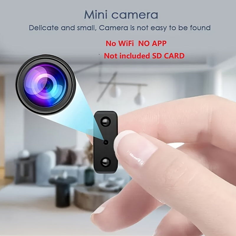 Amtn Club | Mini Caméra Ultra-Compacte Full HD avec Vision Nocturne & Détection Mouvement