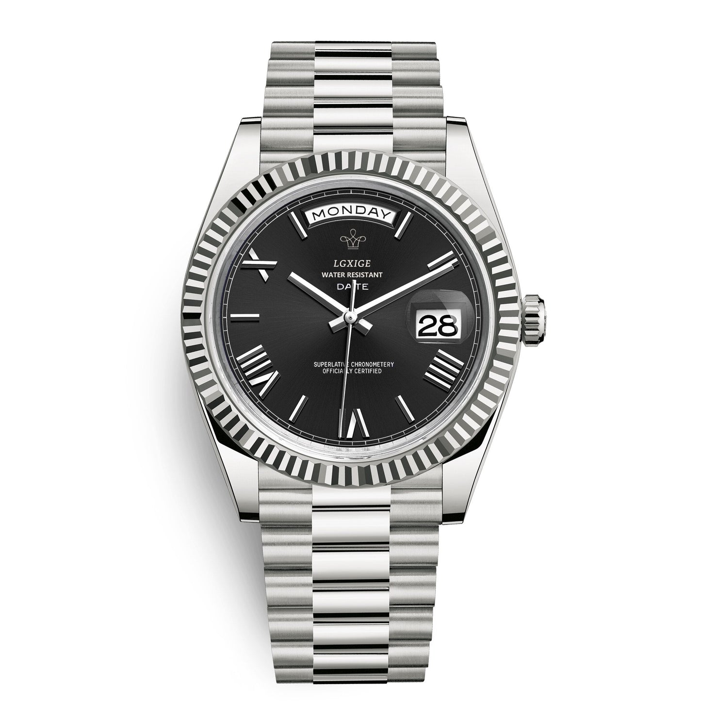 Amtn Club | Montre Automatique Premium Jour & Date – Solan
