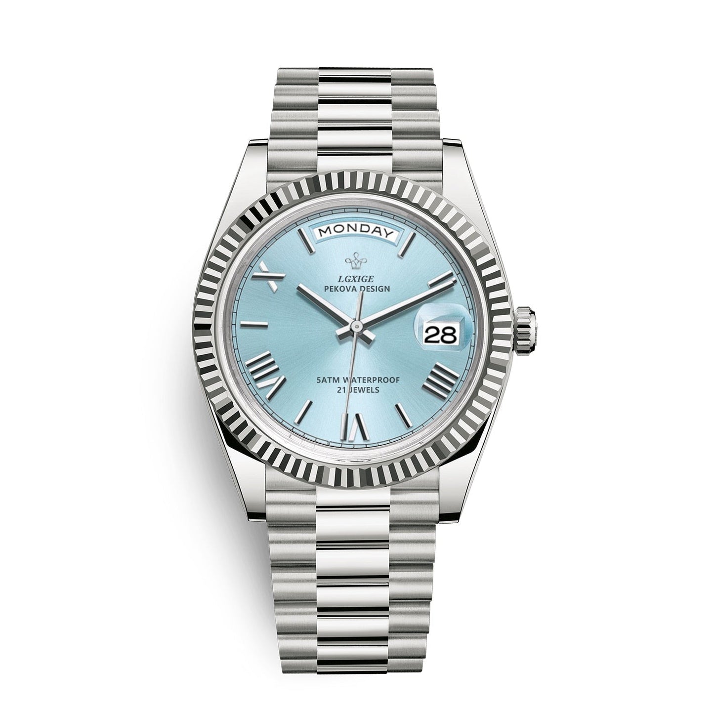 Amtn Club | Montre Automatique Premium Jour & Date – Solan