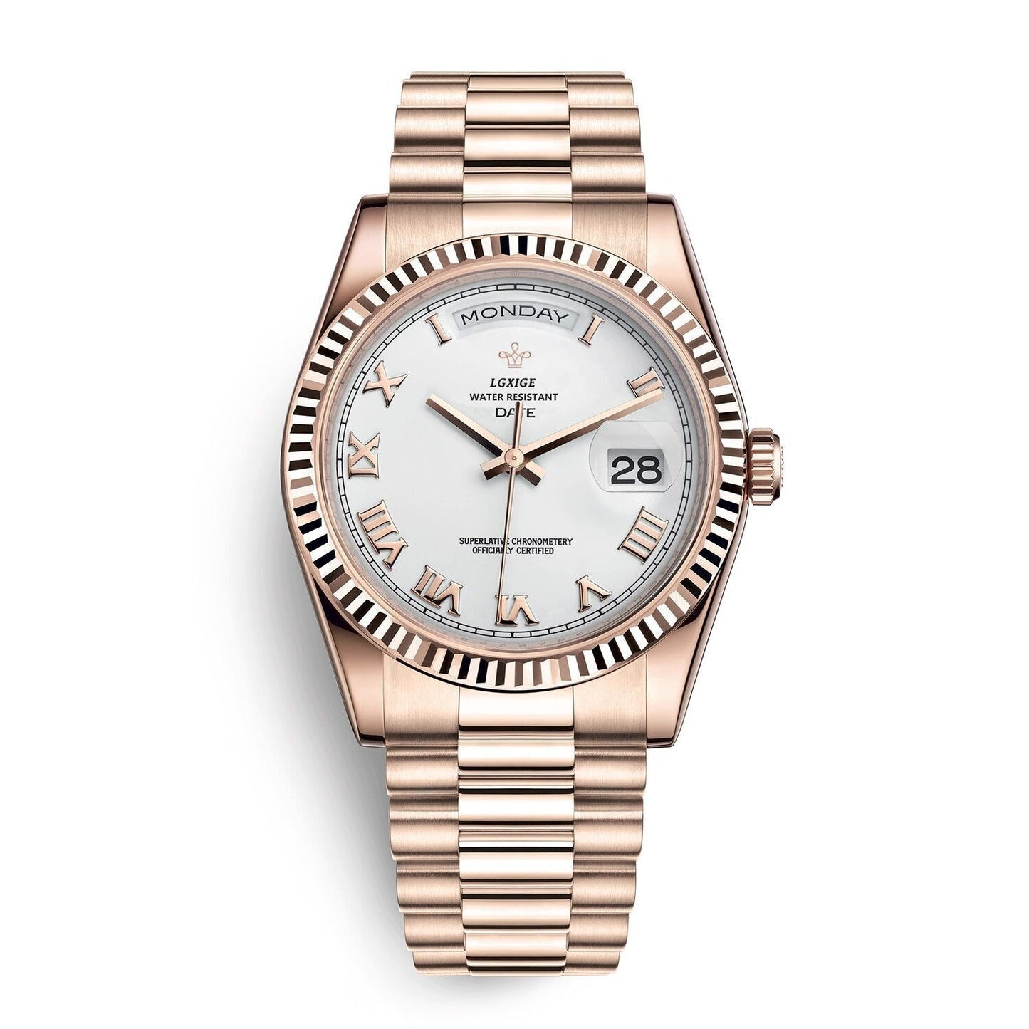 Amtn Club | Montre Automatique Premium Jour & Date – Solan