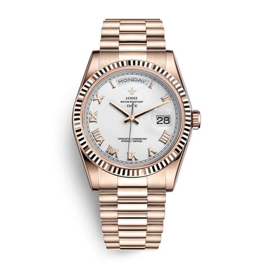Amtn Club | Montre Automatique Premium Jour & Date – Solan